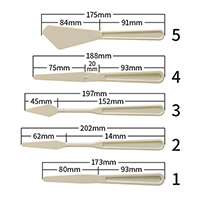 プラペインティングナイフ 5種セット
