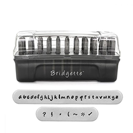 インプレスアート レタースタンプ (Bridgette 小文字)